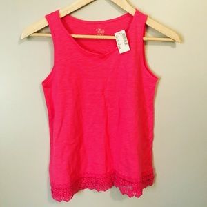 Children’s Place // Girls XL // NWT // pink tank